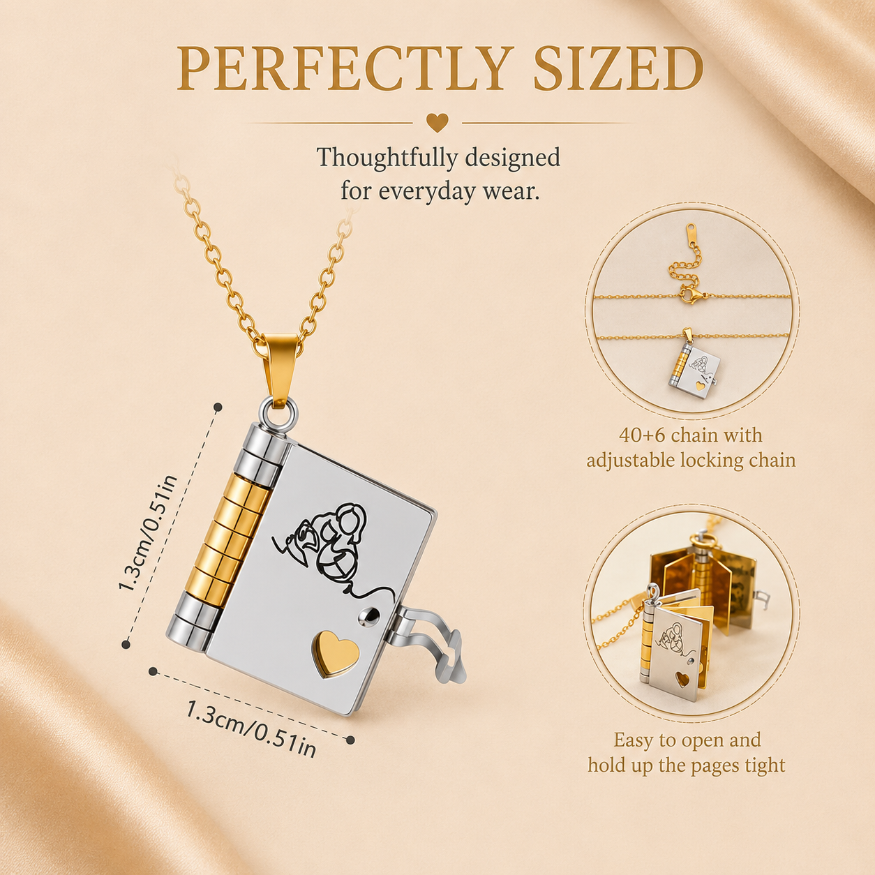 Necklace with Emotional Messages